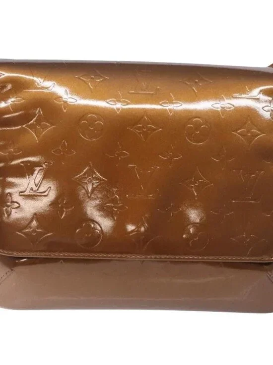 Authentic LOUIS VUITTON Monogram Vernis Thompson Street Bag Bronze M91124 LV - Picture 5 of 16